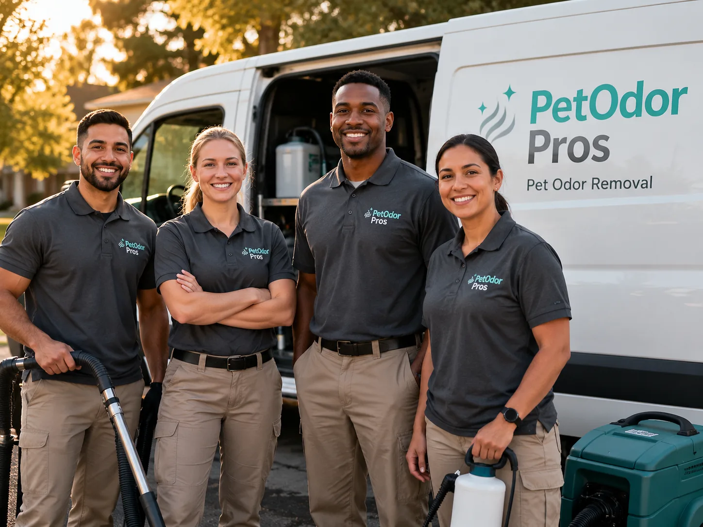 Pet Odor Removal team serving Rush, NY